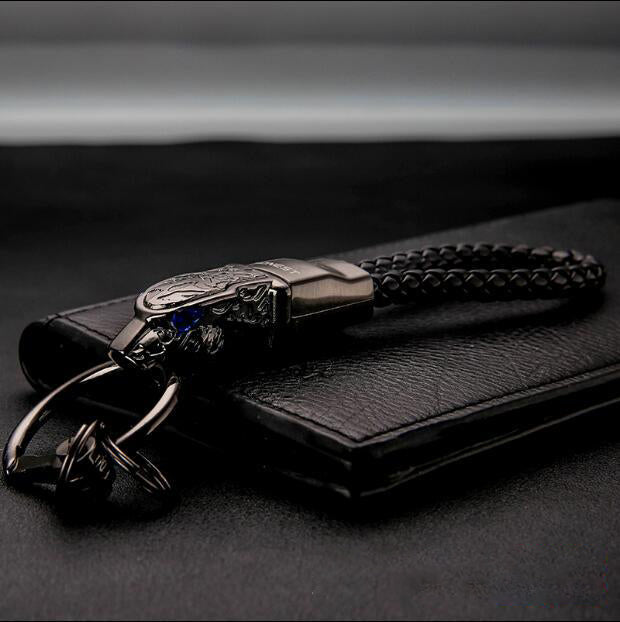 Beast Woven Keychain – Handmade Braided Keychain Accessory