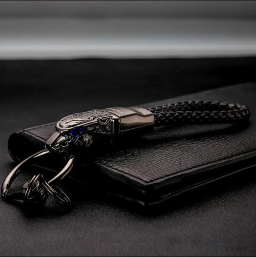 Beast Woven Keychain – Handmade Braided Keychain Accessory