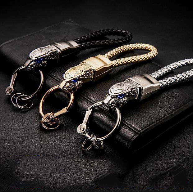Beast Woven Keychain – Handmade Braided Keychain Accessory