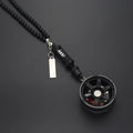 Racing Style Wheel Pendant with Shock Absorber – Auto Mirror Hanging Ornament